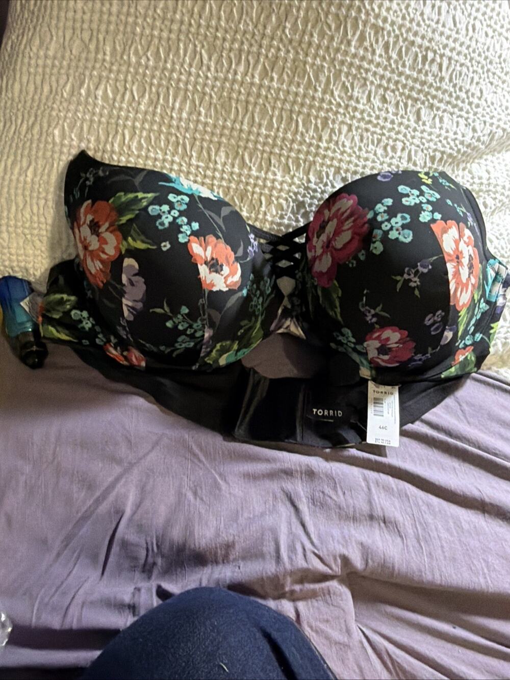 torrid xl plunge push up bra